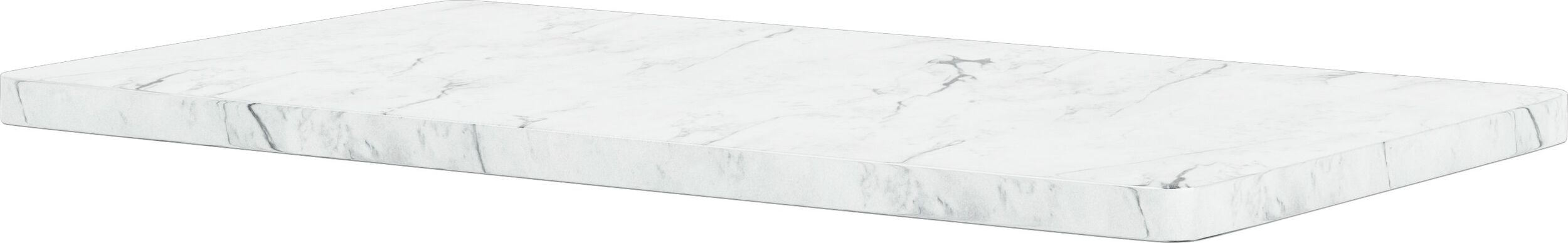 Blat marmurowy do systemu modułowego Panton Wire 34,8 x 18,8 cm biały