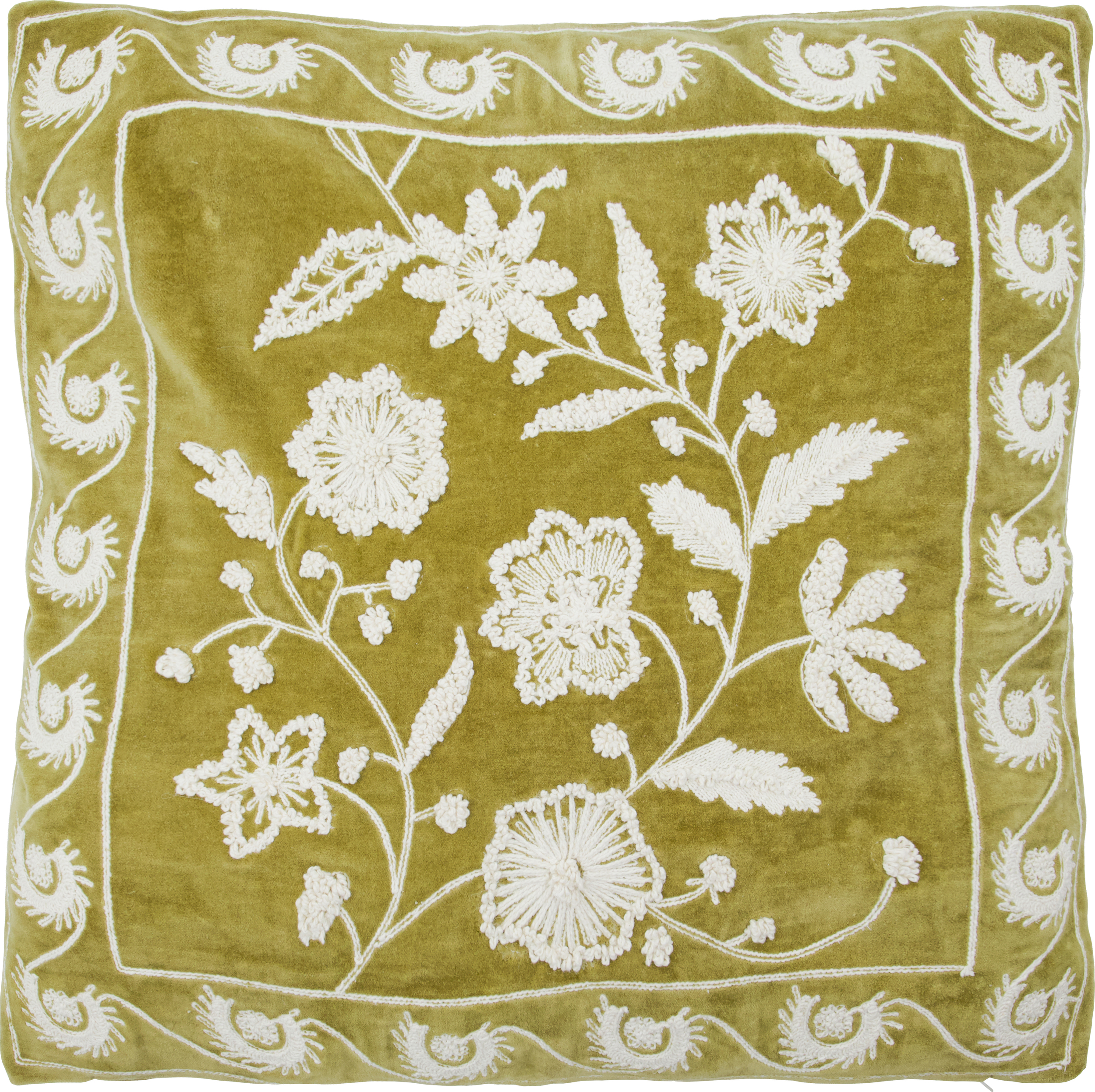 Poszewka na poduszkę HDRica 50 x 50 cm musztardowa