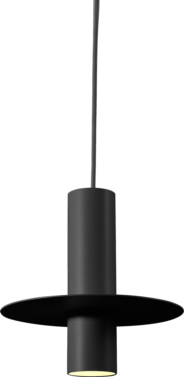 Lampa wisząca Kreis czarna