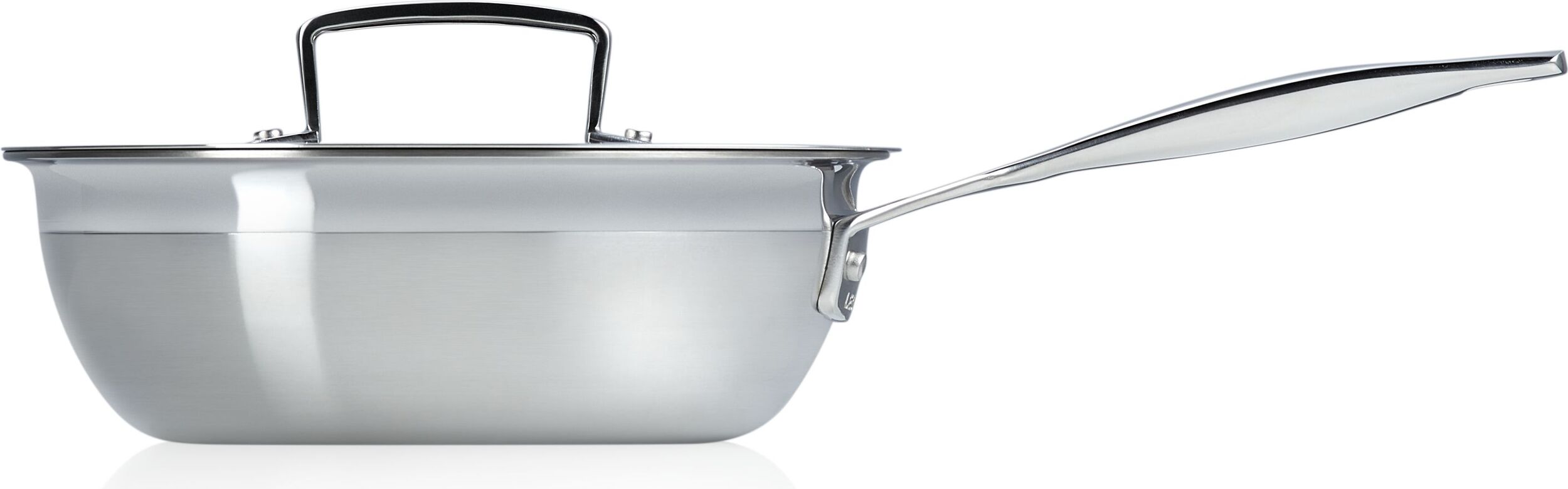 Patelnia sauté 3-ply głęboka 20 cm z nieprzywierającą powłoką