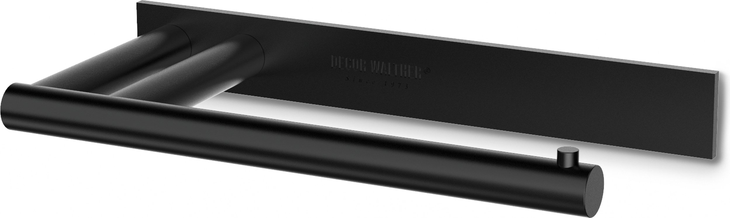 Uchwyt na papier toaletowy Mikado Frame czarny mat