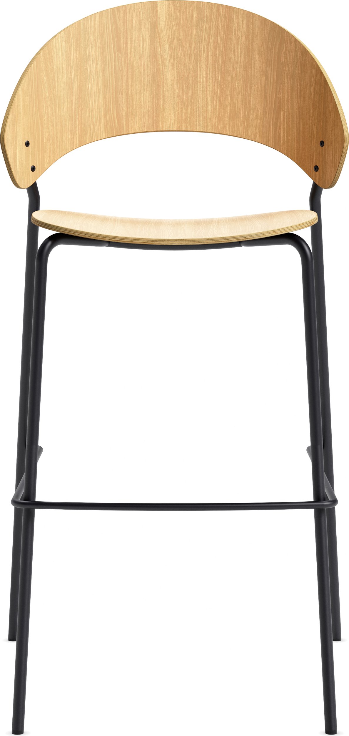 Stołek barowy Dosina 65 cm jasny dąb