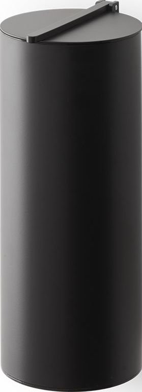 Kosz łazienkowy na śmieci Bin czarny mat ścienny