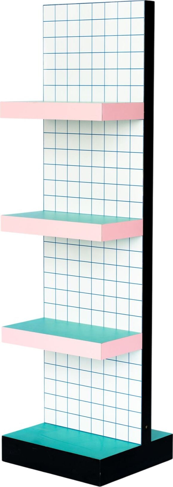 Regał Seletti Supershelf w kratkę niebieski