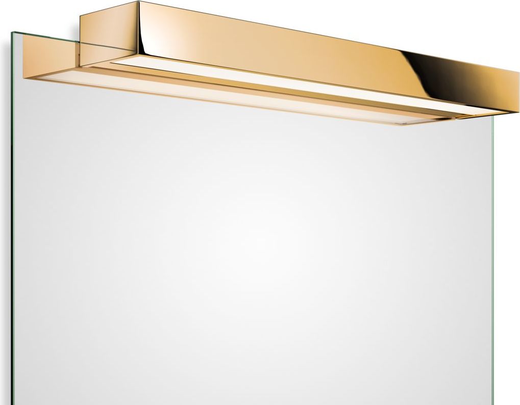 Lampa nad lustro Box Clip On LED 60 cm złota