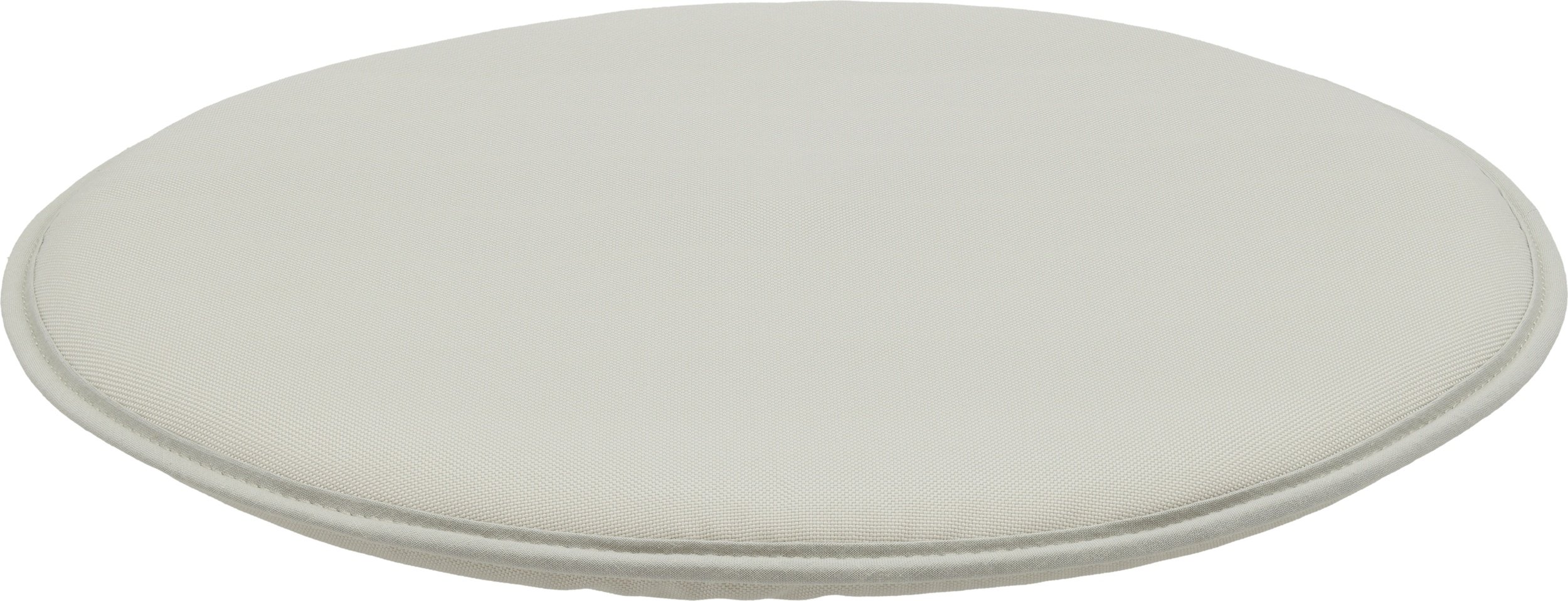 Poduszka do stołka Disc 33 cm jasnoszara