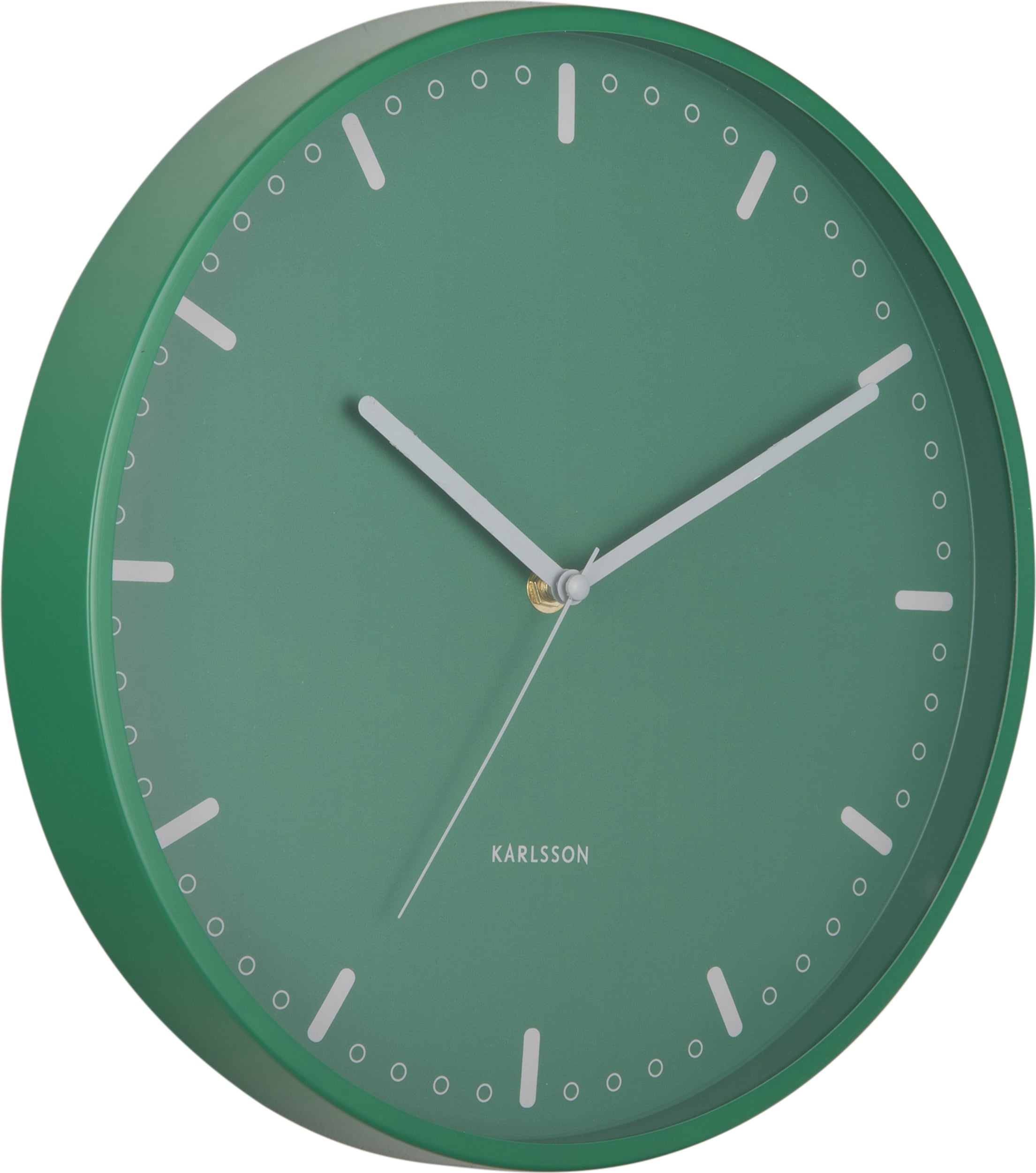 Zegar ścienny Cool Retro zielony