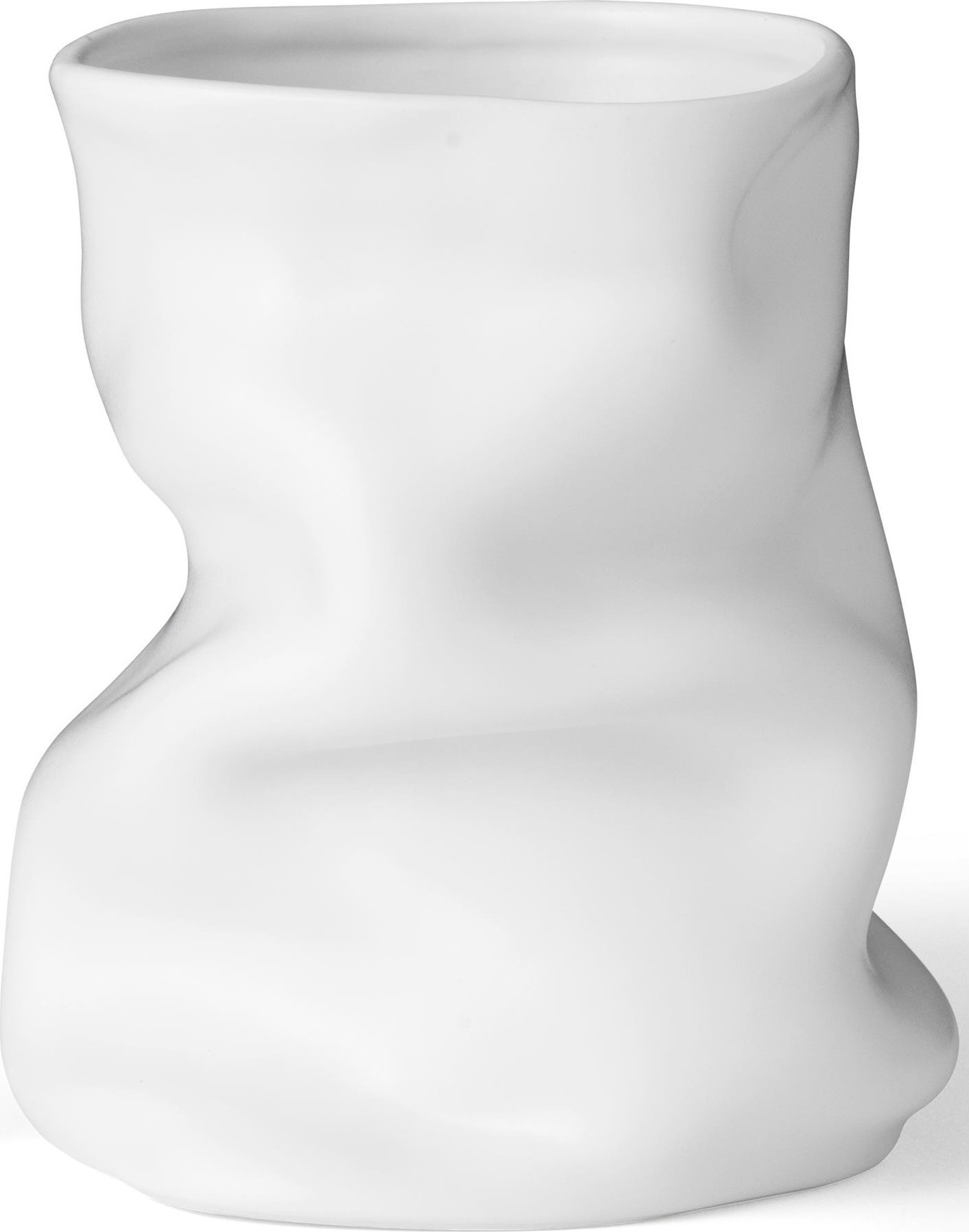 Wazon Collapse 20 cm biały