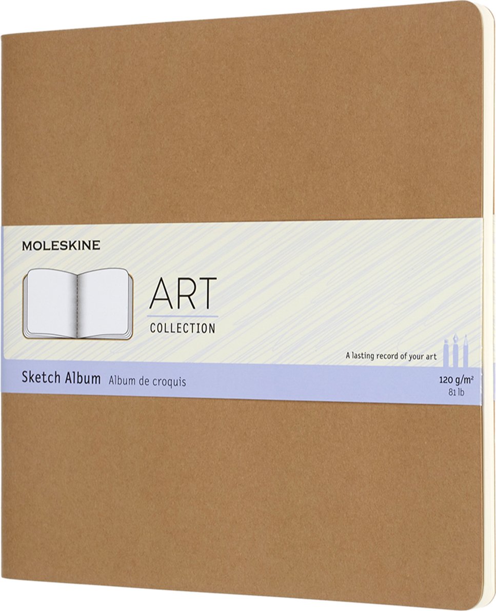 Szkicownik Moleskine Sketch Album 19 x 19 cm 120 g/m² twarda oprawa