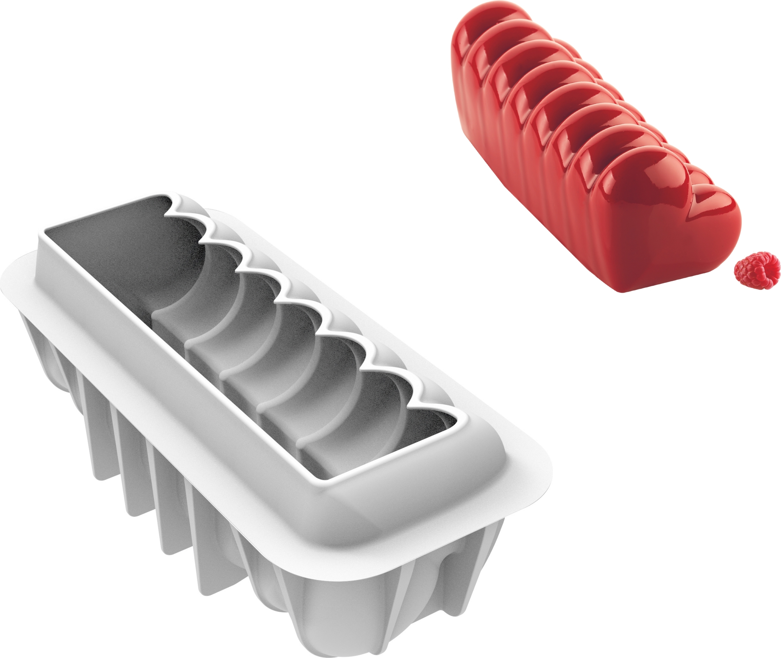 Forma do ciasta Bûche Coeur