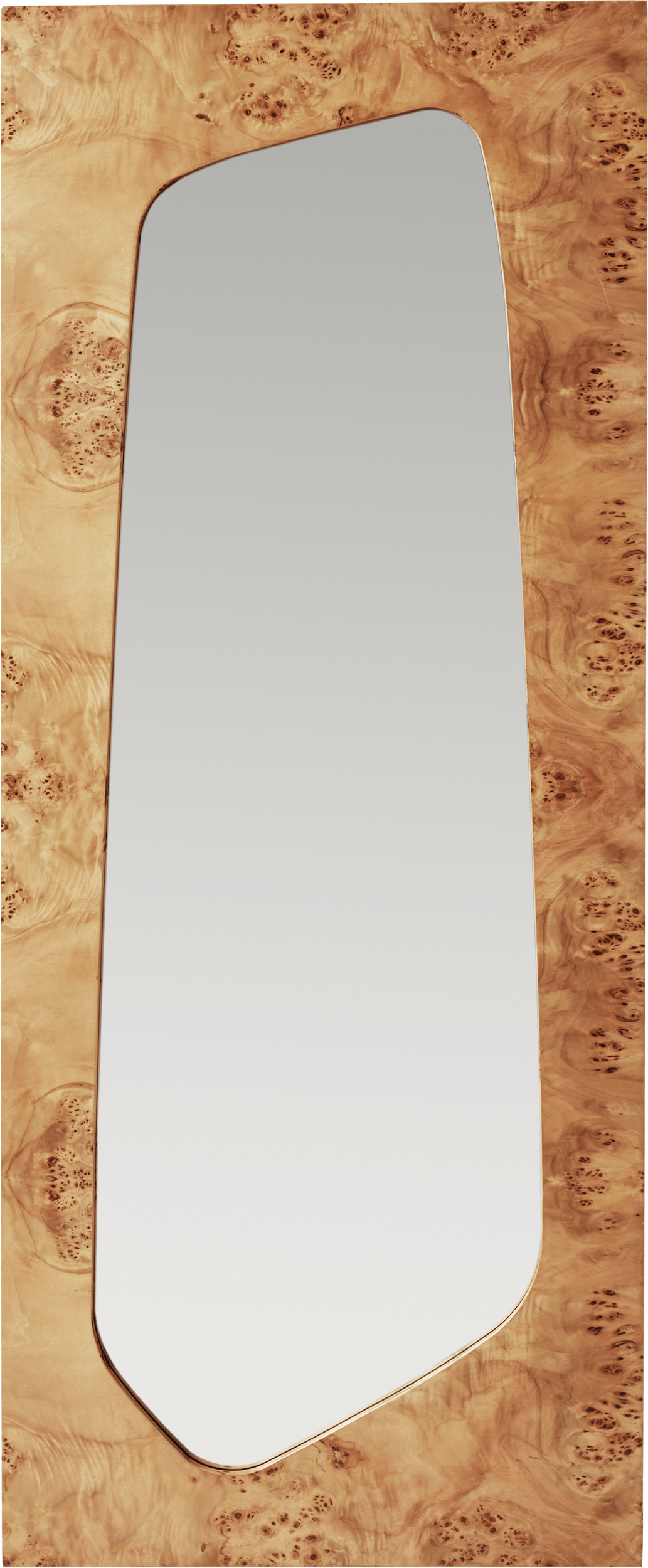 Lustro ścienne Folia 135 cm beżowe