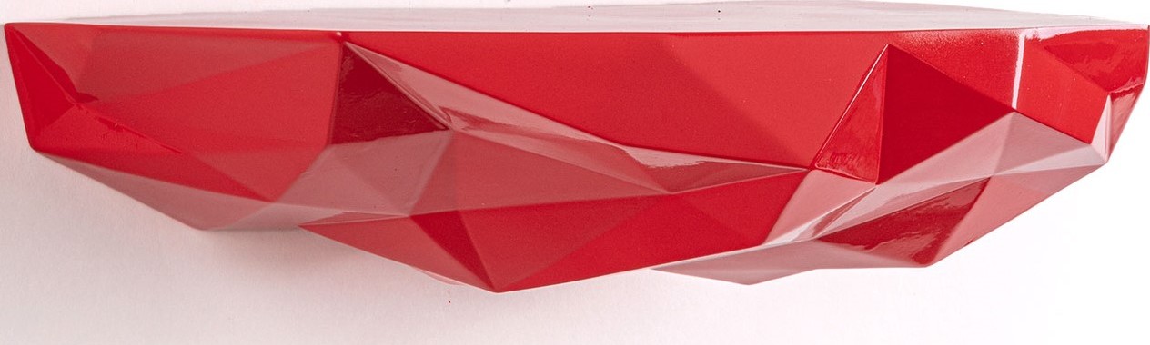 Półka ścienna Diesel Space Rock 37,7 cm czerwona
