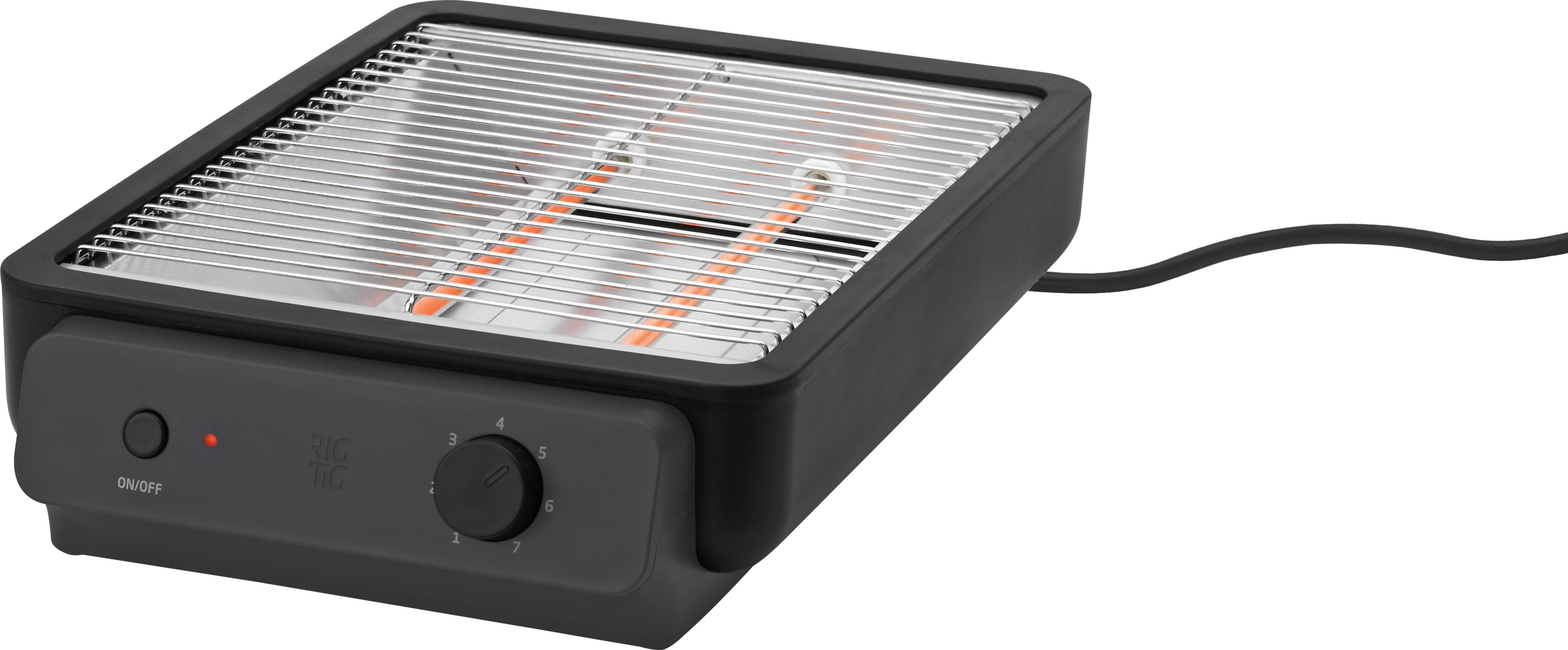 Toster opiekacz Foodie czarny