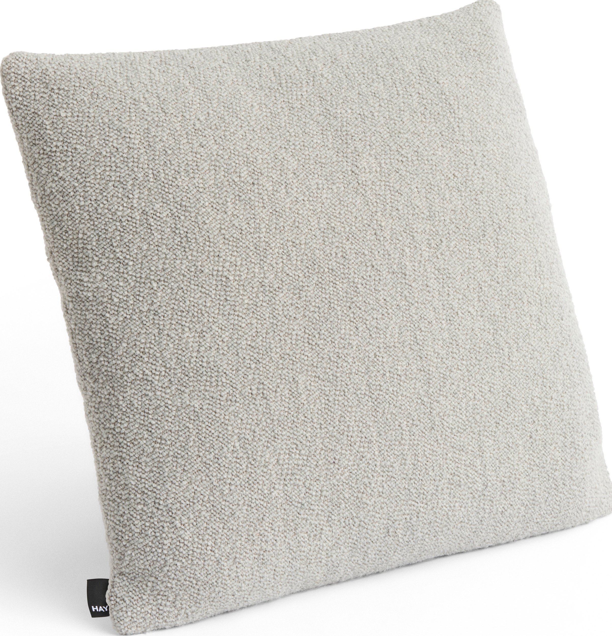 Poduszka dekoracyjna Texture 50 x 50 cm jasnoszara