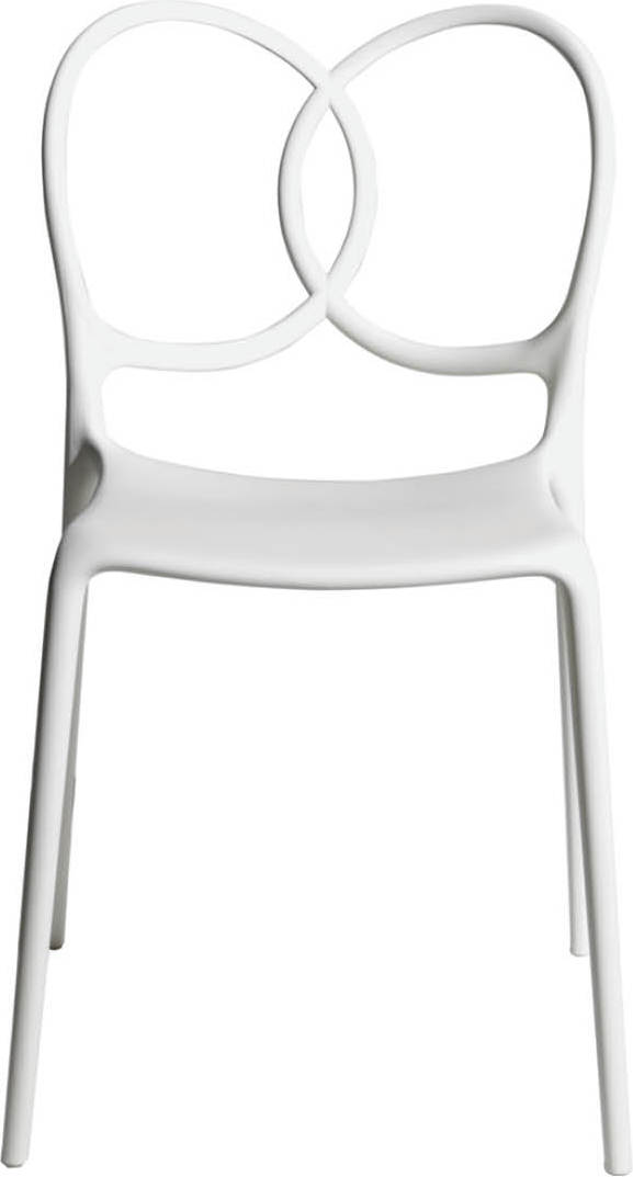 Krzesło Sissi białe z recyklingu