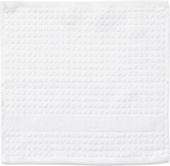 Ręcznik do twarzy Juna Check 30 x 30 cm biały