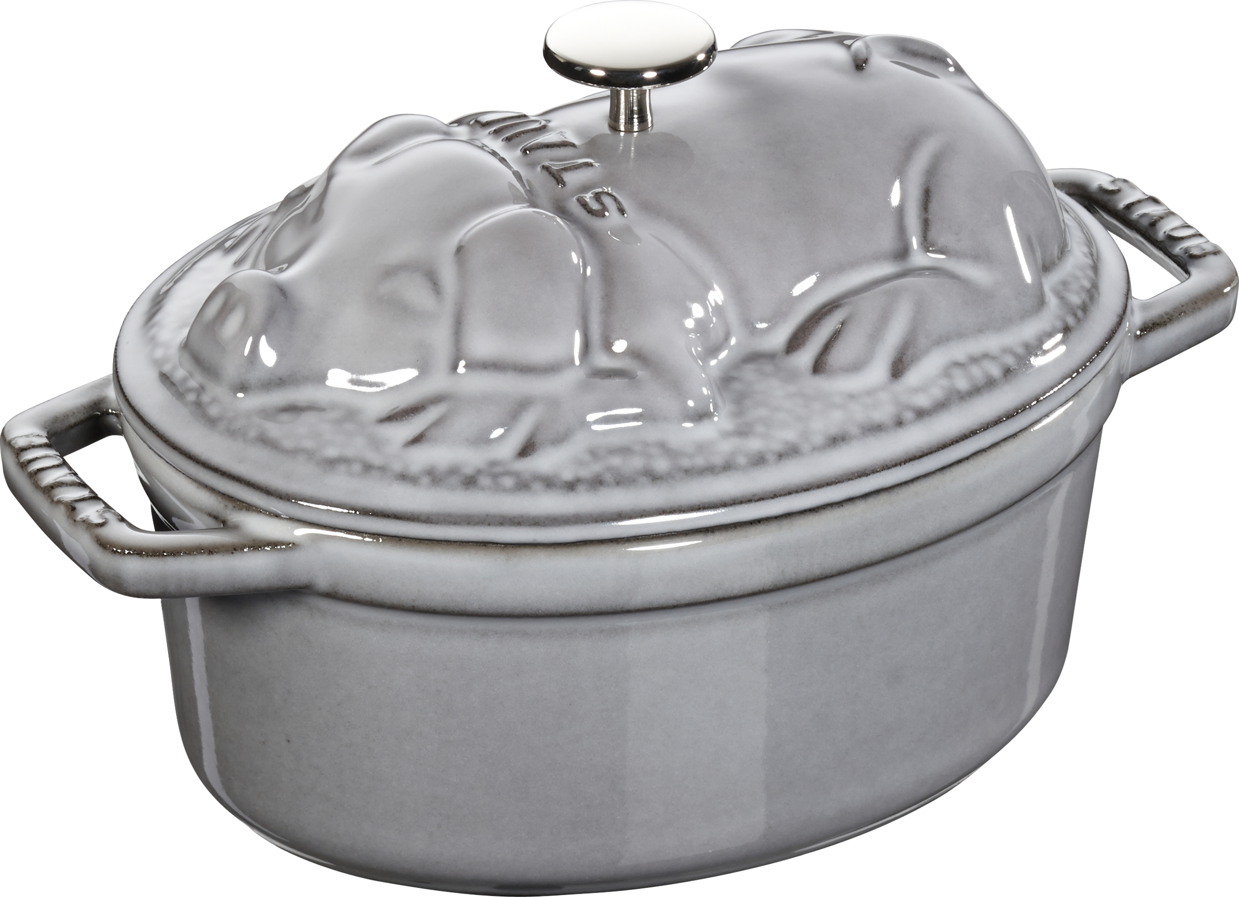 Garnek Special Cocotte świnka 1 l grafitowy