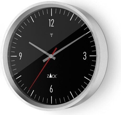 Zegar ścienny sterowany radiowo Vida 30 cm stalowy