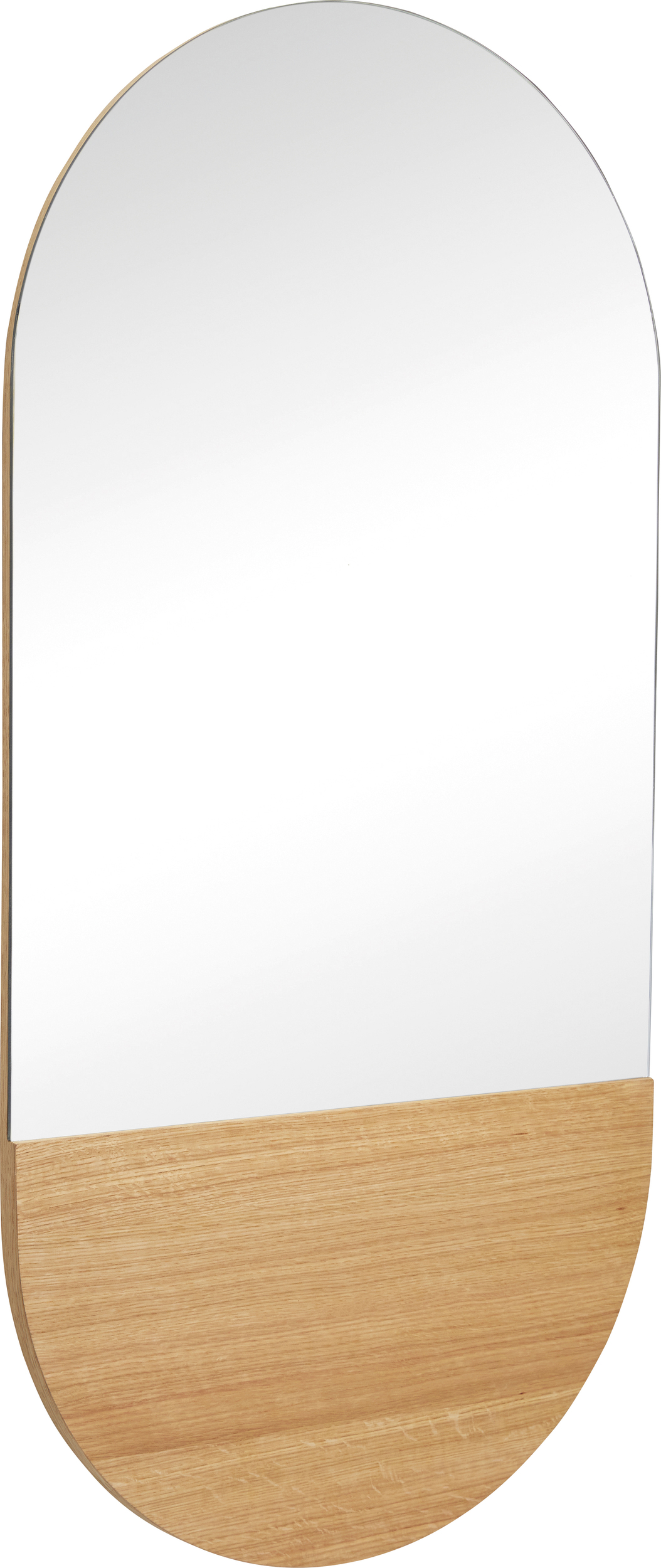 Lustro ścienne Crescent 50 x 100 cm