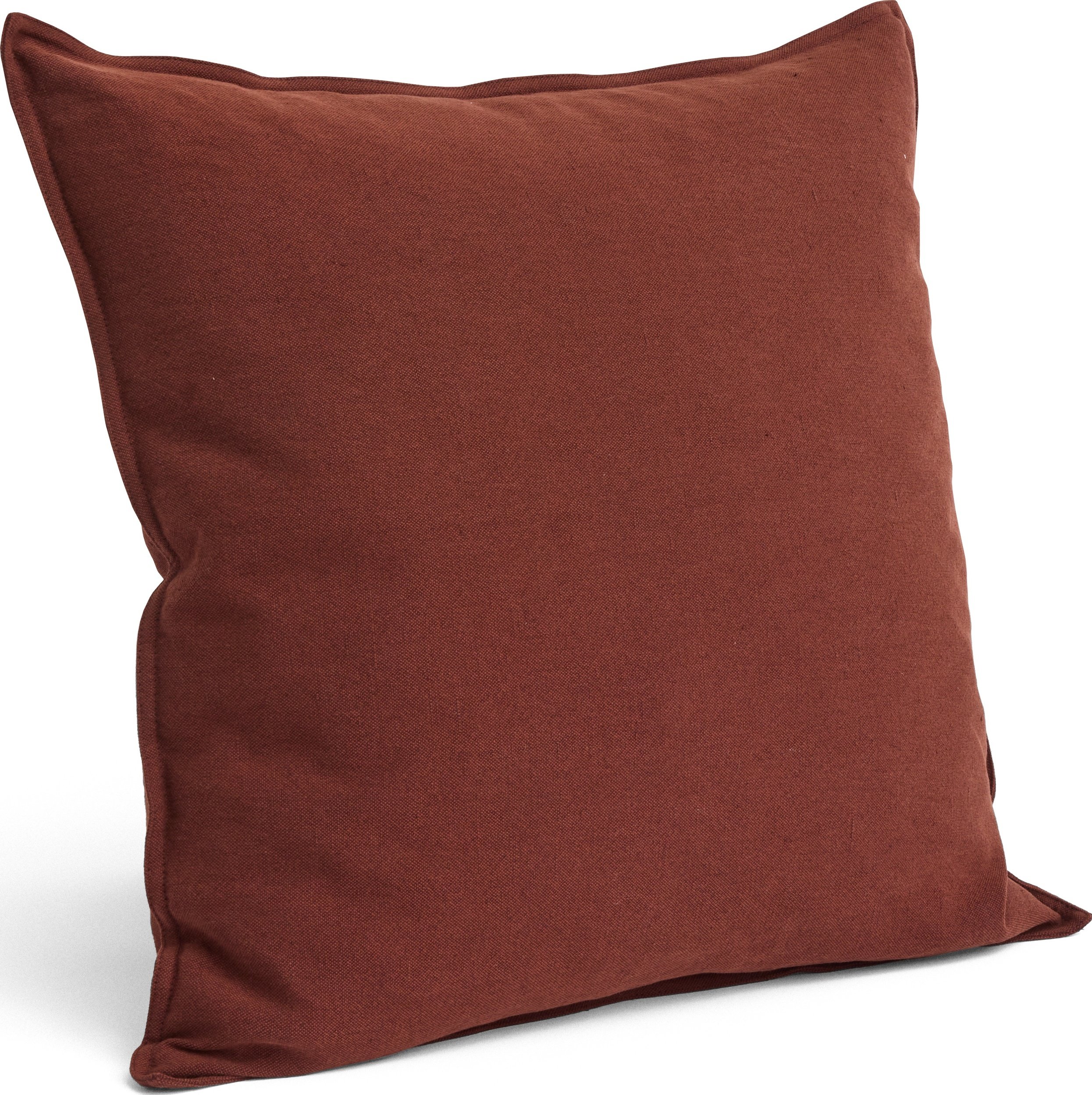 Poduszka dekoracyjna Hay Linen 50 x 50 cm rdzawa czerwień