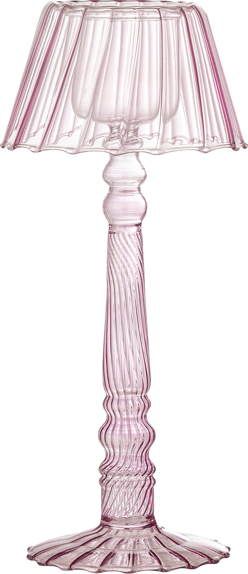 Świecznik na tealighty Cisco 23,5 cm różowy