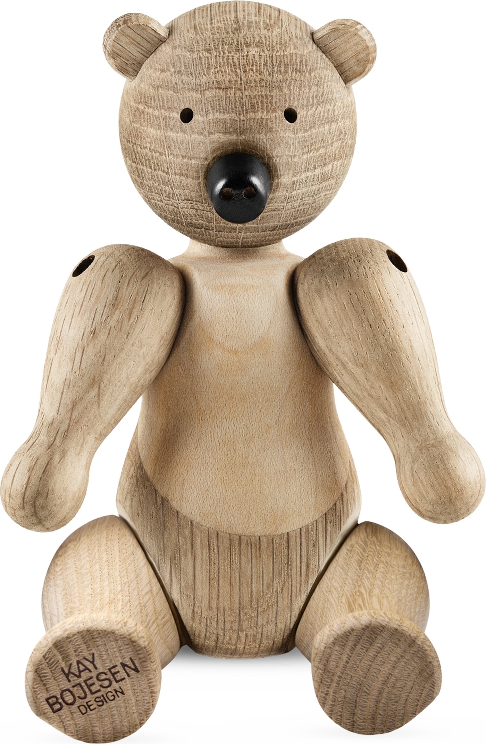 Dekoracja Kay Bojesen miś 9,5 cm drewniana