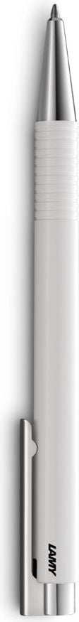 Długopis Lamy Logo biały z niebieskim wkładem