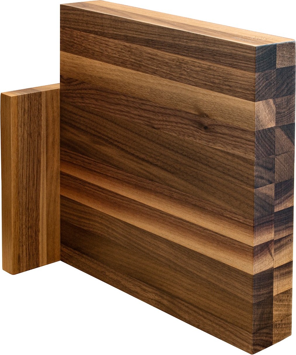 Stojak na noże Artelegno 10 z drewna orzechowego magnetyczny