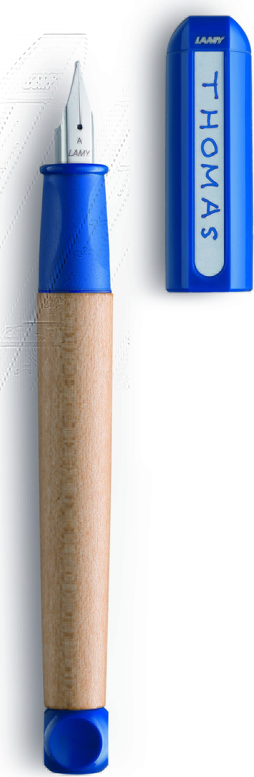 Pióro wieczne ABC niebieskie dla leworęcznych