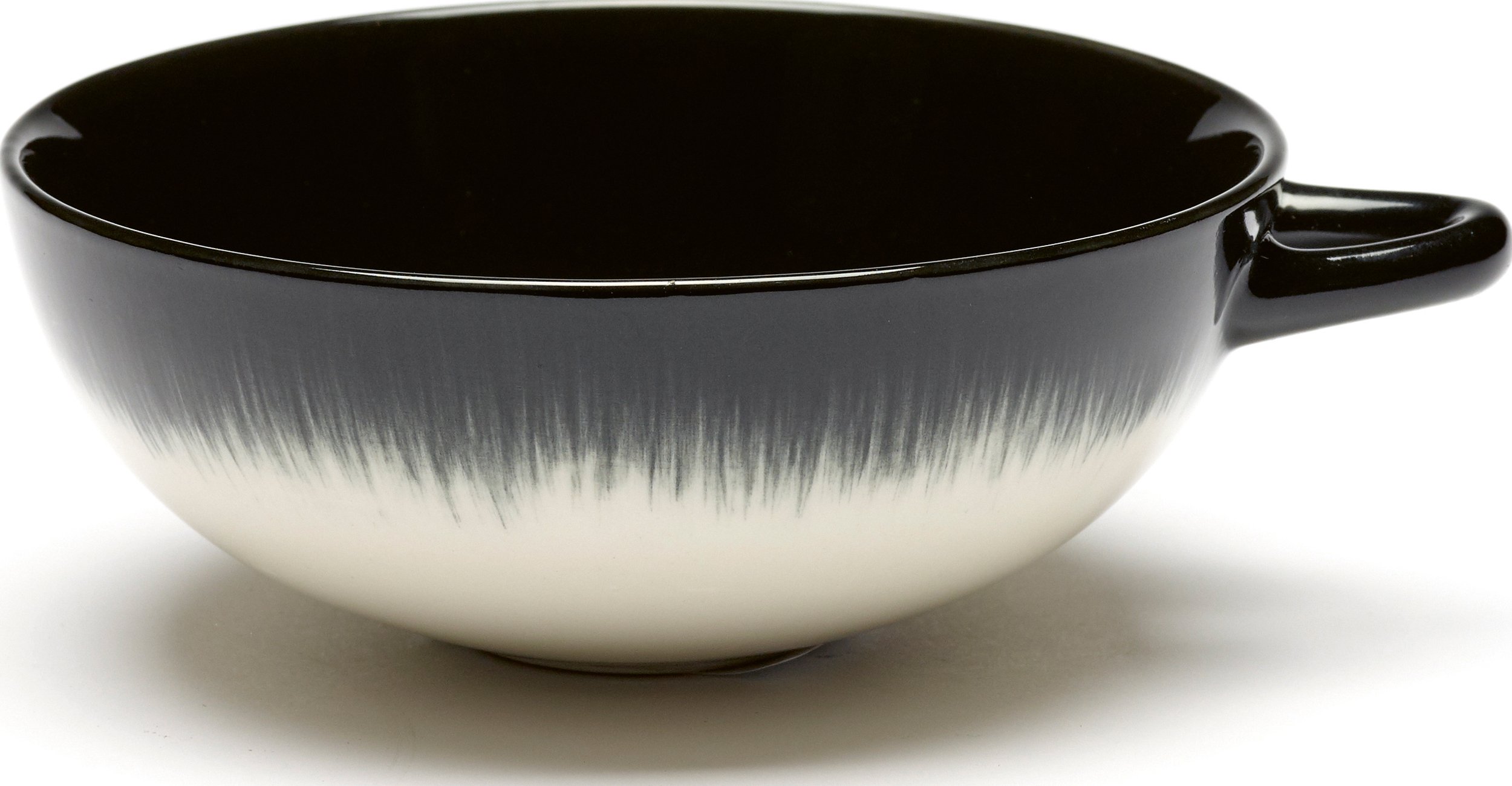 Filiżanka Dé B 200 ml czarno-biała