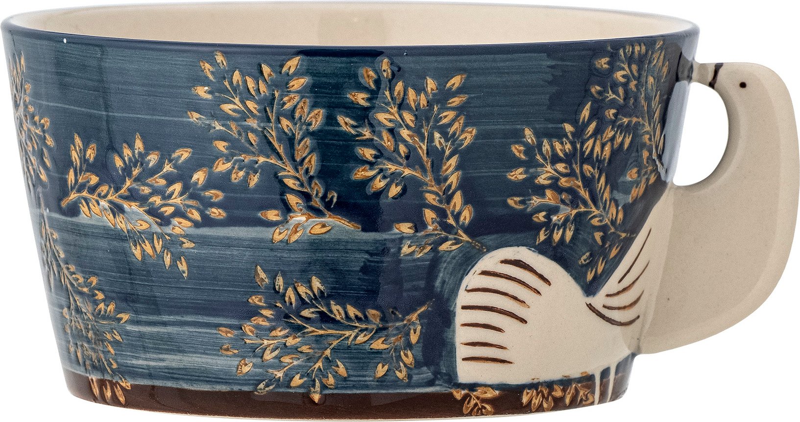 Miska Hezha 460 ml granatowa