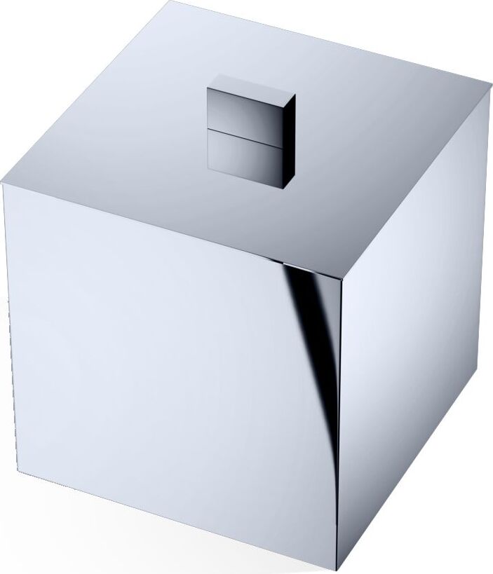 Pojemnik łazienkowy Century 13 x 13 cm chrom z pokrywką