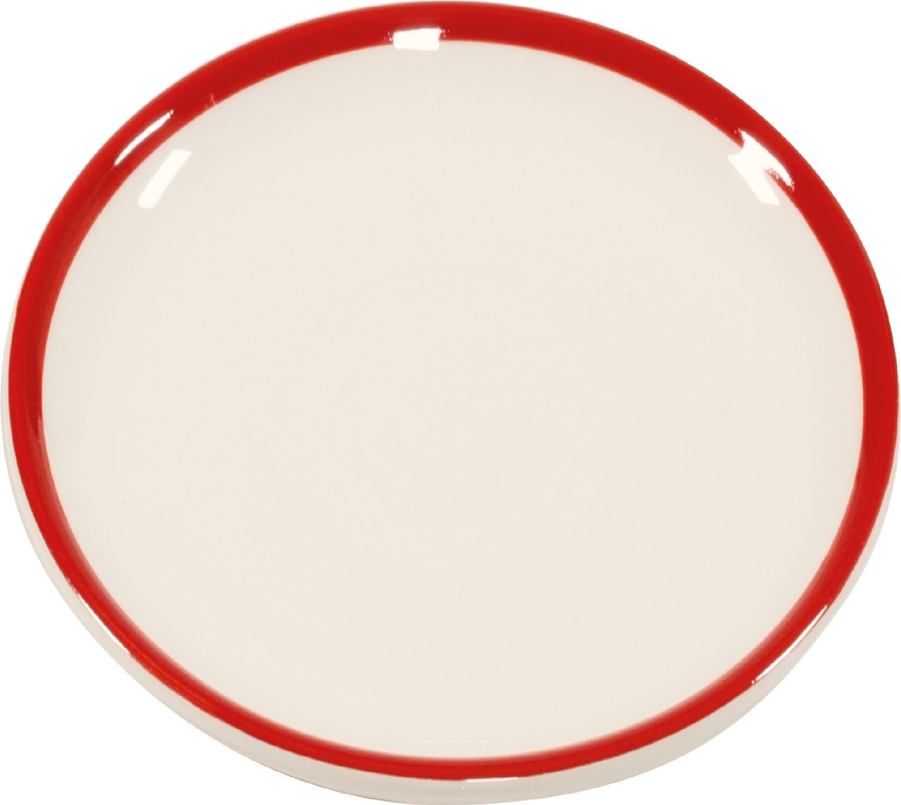 Talerzyk Lido Rim 13 cm czerwony