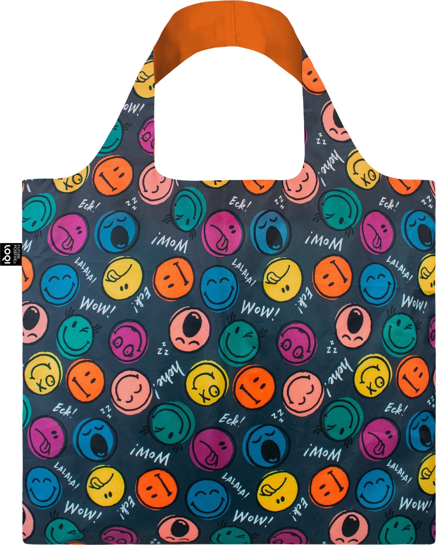 Torba LOQI Artist Smiley Boys and Girls z recyklingu