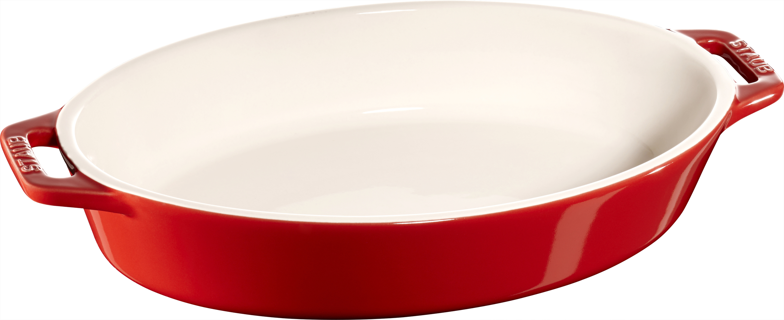 Forma do pieczenia Staub owalna 1,1 l czerwona