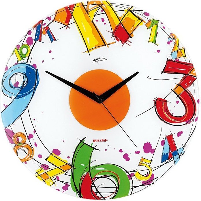 Zegar ścienny Number