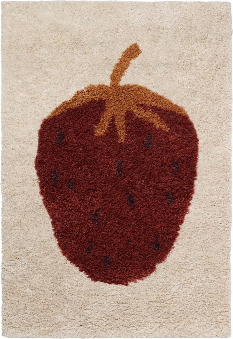 Dywan Fruiticana truskawka 80 x 120 cm