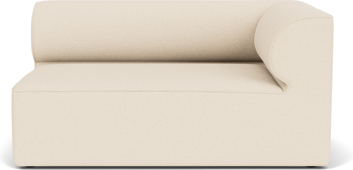 Narożnik prawostronny sofy modułowej Eave 96 x 144 cm kremowy