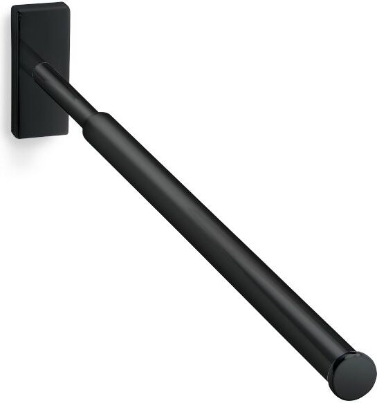 Wieszak reling na ręczniki Basic pionowy czarny mat