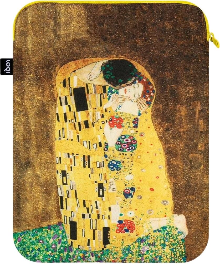 Etui na laptop Museum Gustav Klimt Pocałunek 26 x 36 cm z recyklingu