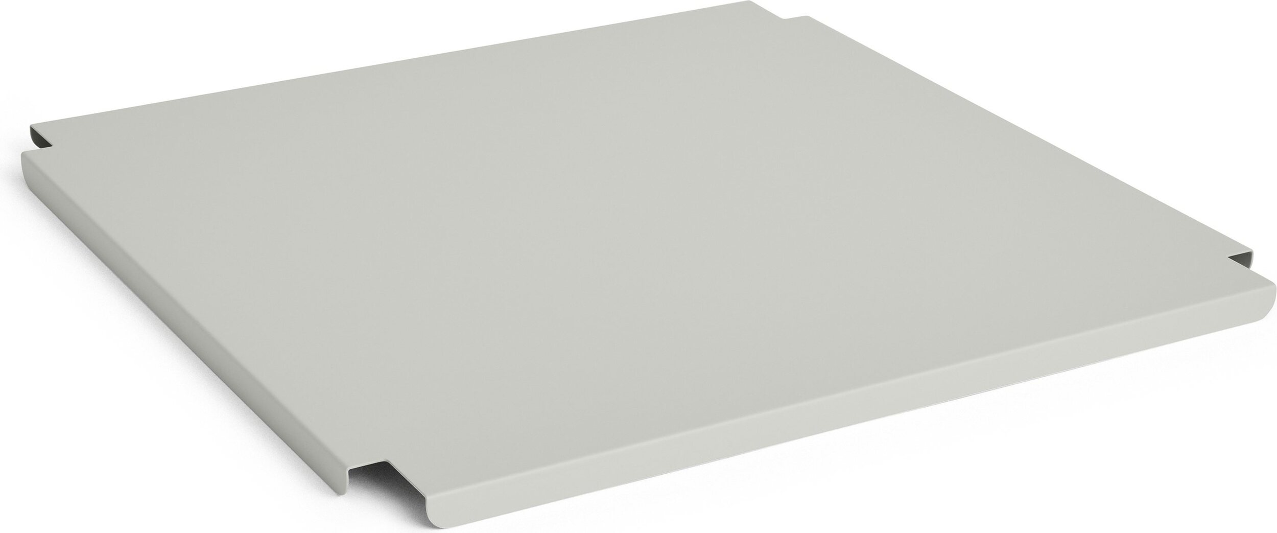 Pokrywka metalowa do kosza do przechowywania Hay Colour Crate Square L szara