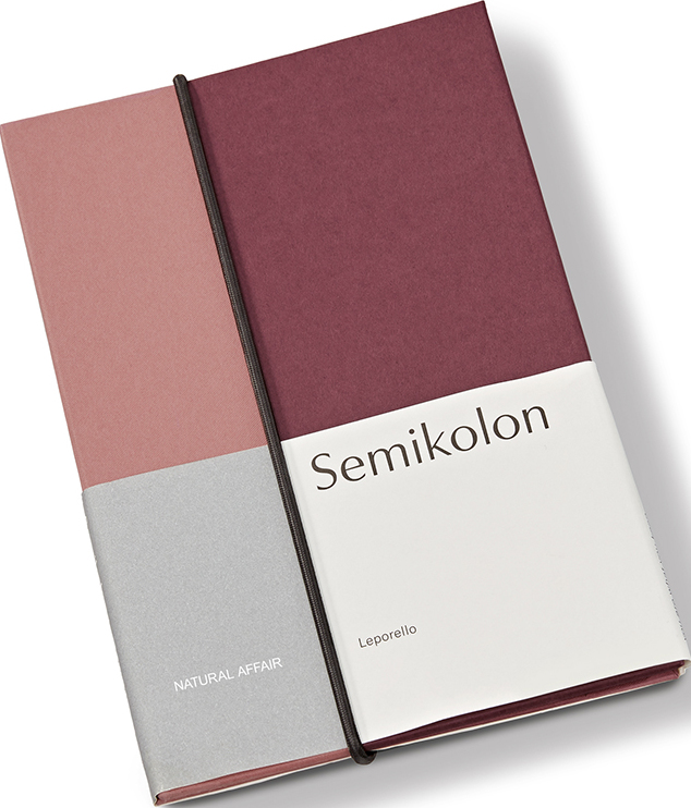 Album na zdjęcia Leporello Natural Affair różowo-bordowy