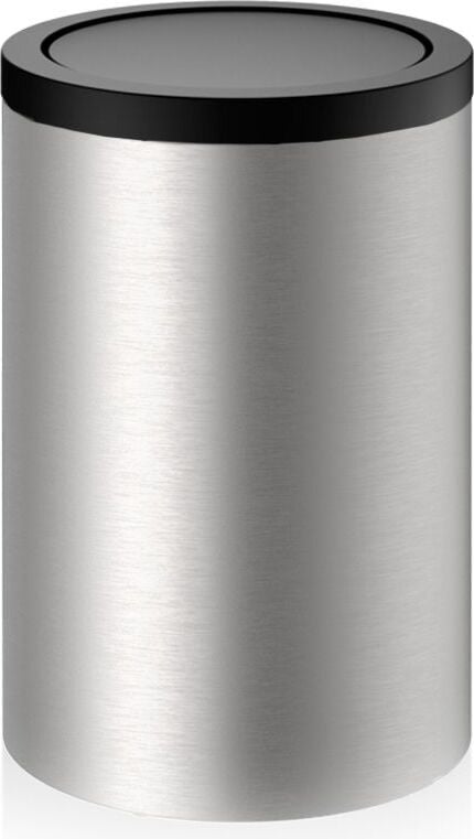 Kosz łazienkowy na śmieci Mikado 32 cm czarny mat