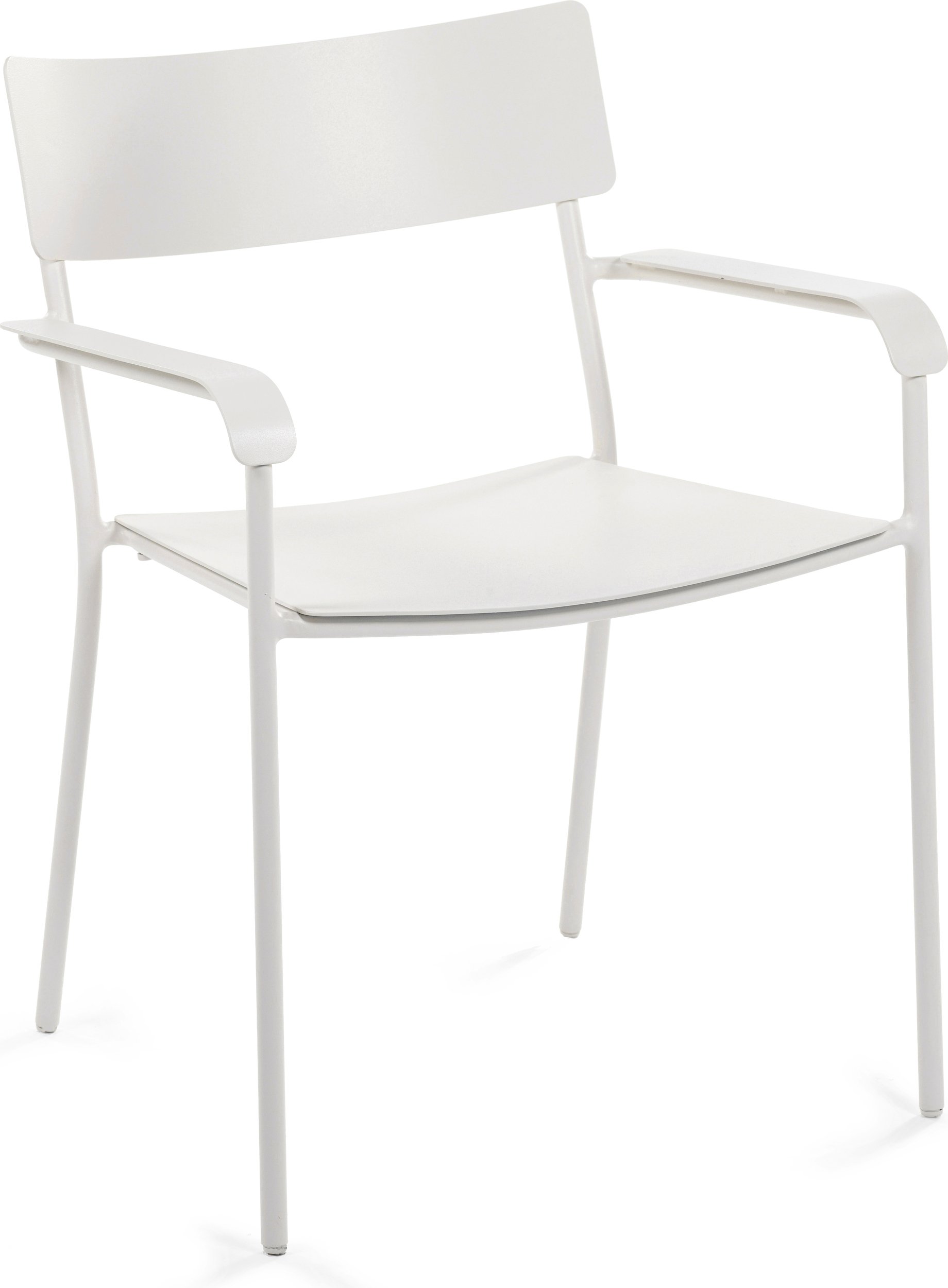 Krzesło ogrodowe z podłokietnikami August 79 cm piaskowe