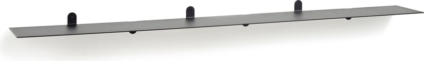 Półka ścienna N°4 198 cm czarna