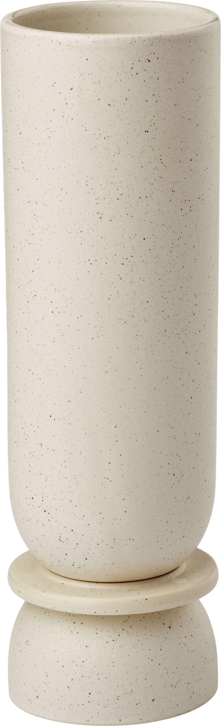 Wazon Hour 9 x 29,5 cm piaskowy