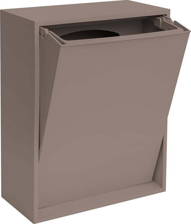 Kosz na śmieci ścienny ReCollector Recycling Box brązowy