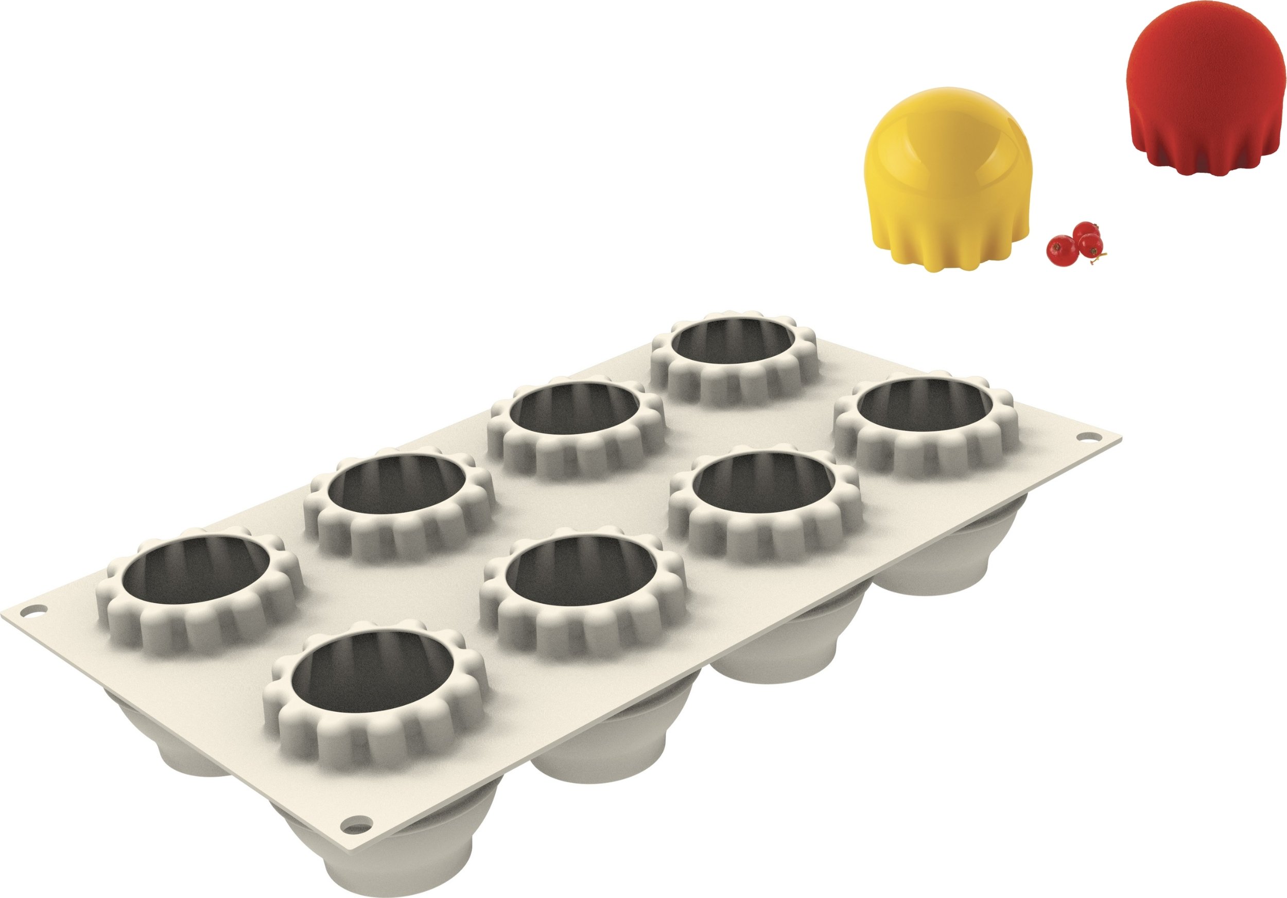 Forma do ciastek Meduse silikonowa