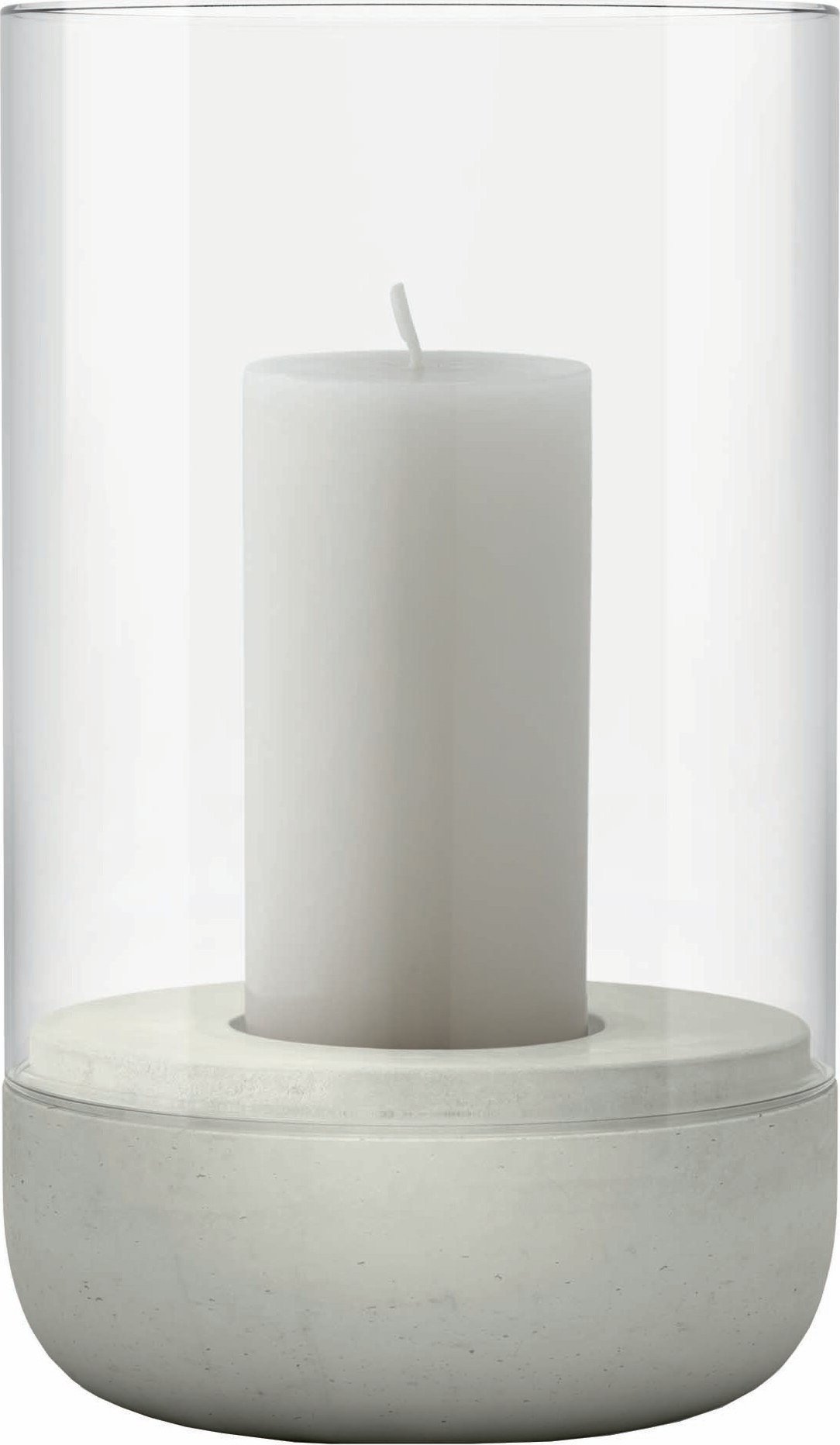 Lampion Calma 20 cm jasnoszary