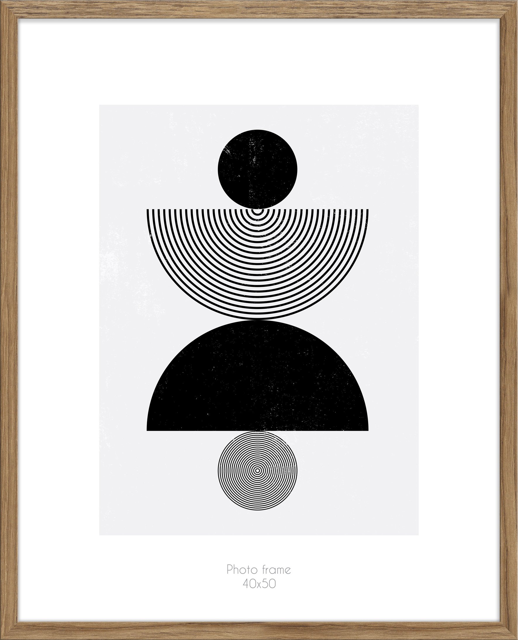 Ramka na zdjęcia Kyoto 40 x 50 cm brązowa